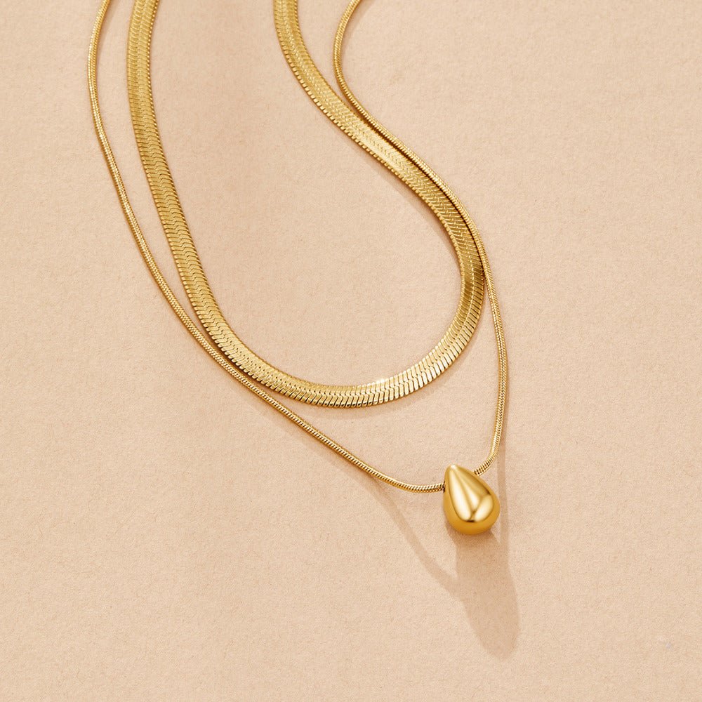 Collana a Strati Goccia Bella