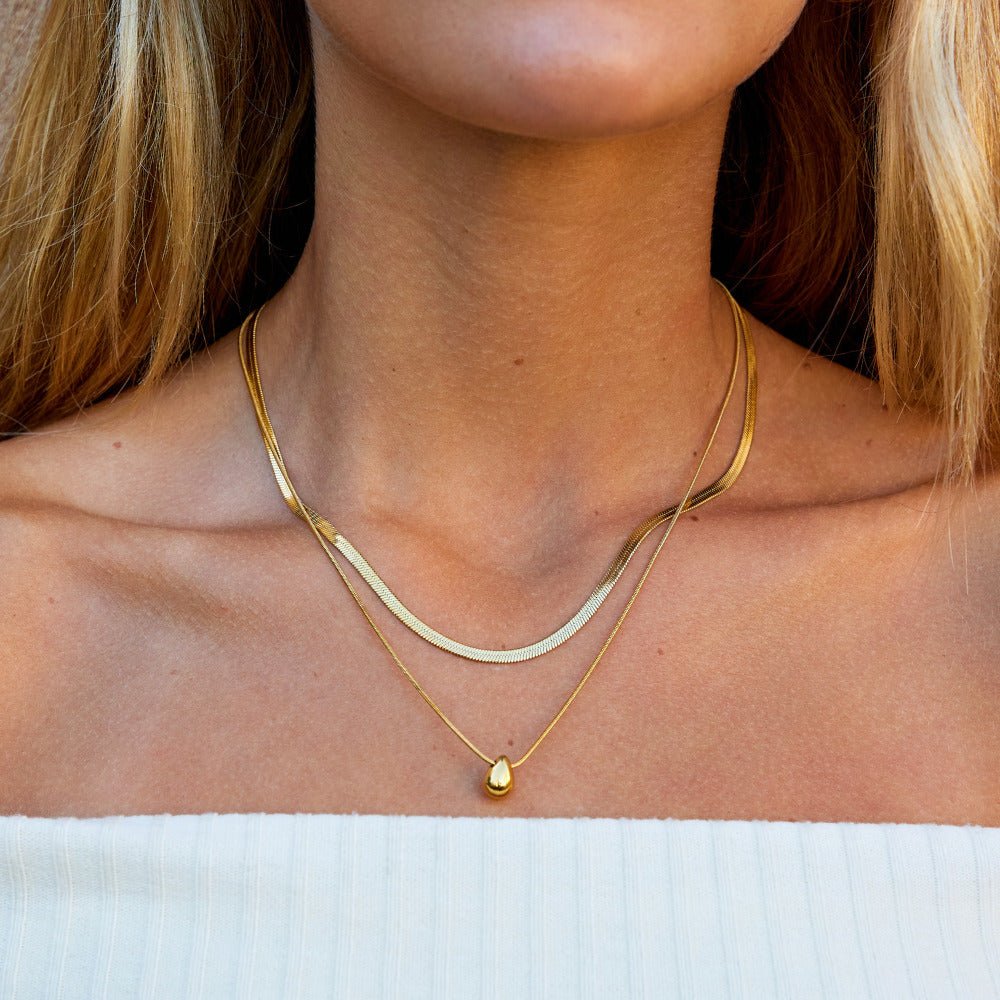 Collana a Strati Goccia Bella