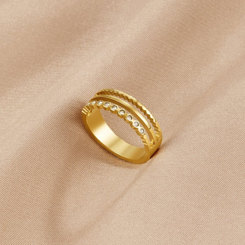 Anello Elowyn Intrecciato