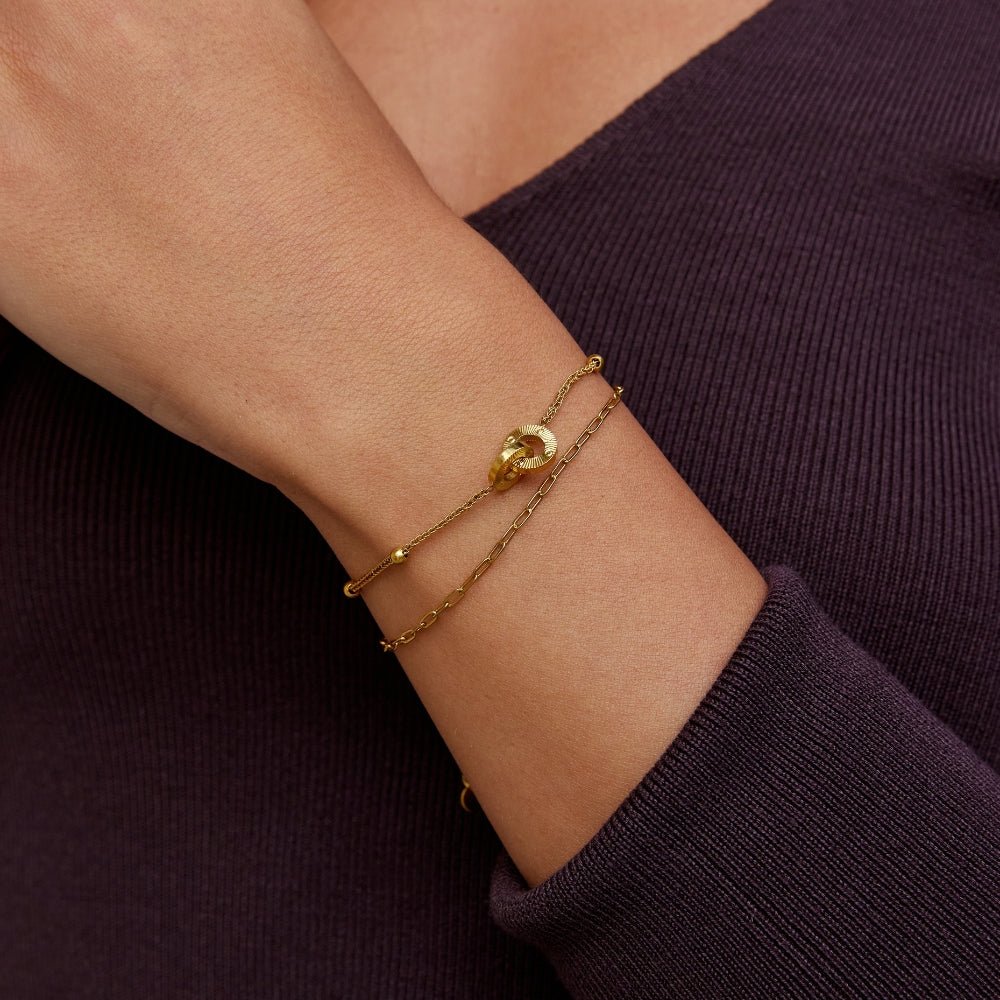 Bracciale Anello Eternity a Strati