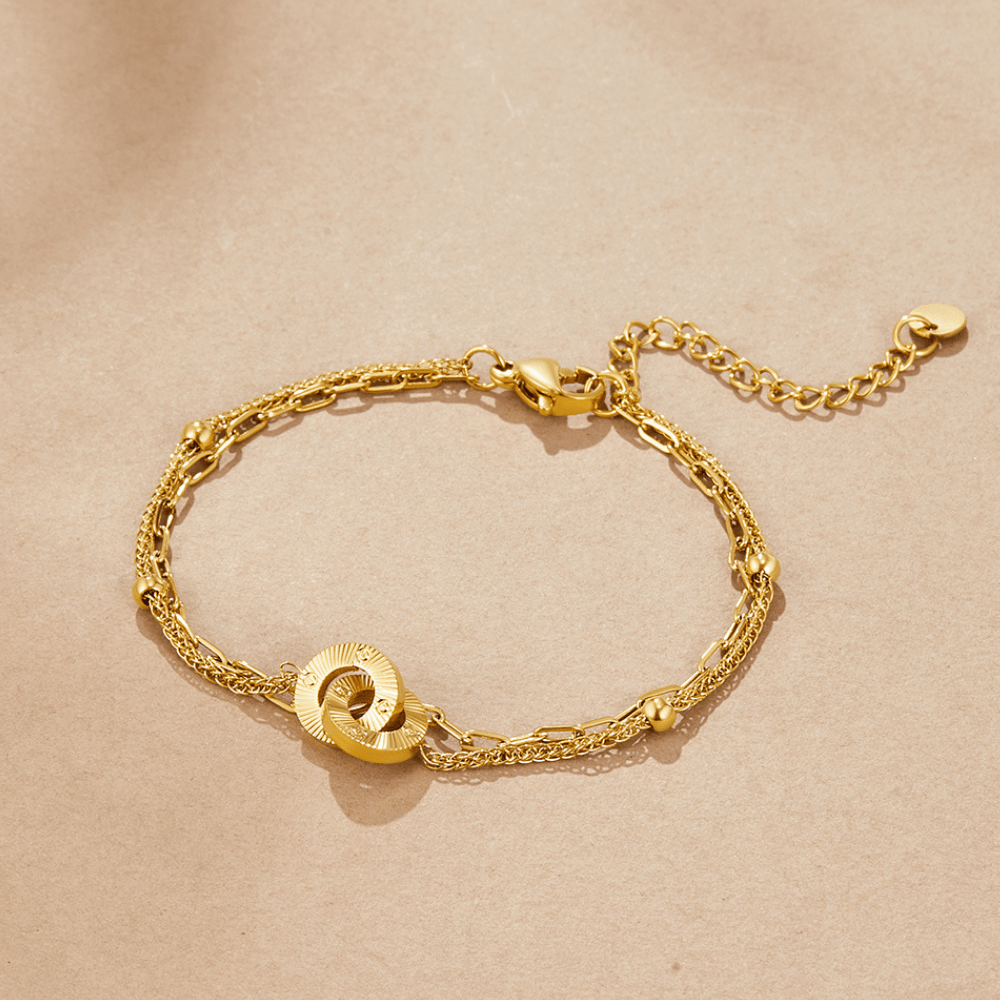 Bracciale Anello Eternity a Strati