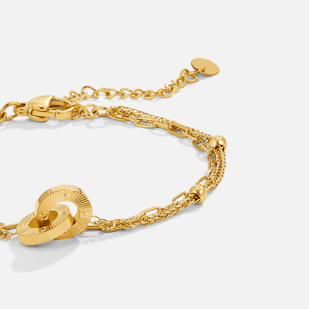 Bracciale Anello Eternity a Strati