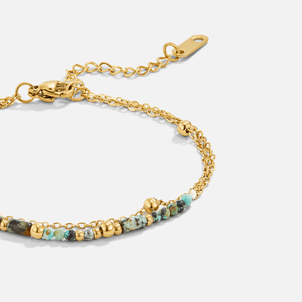 Bracciale a Strati con Pietre