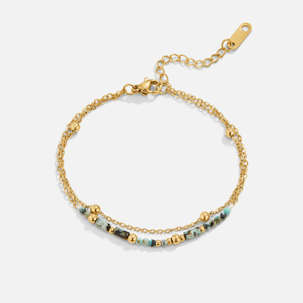 Bracciale a Strati con Pietre