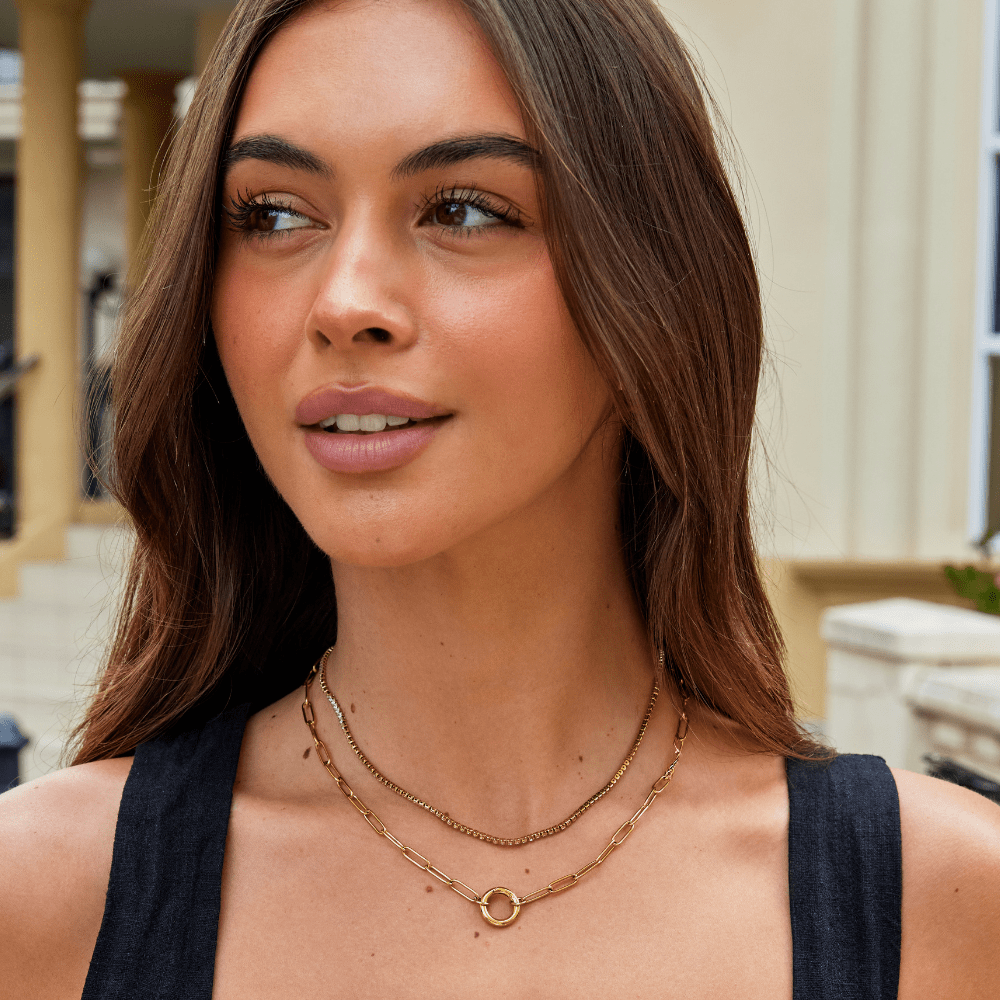 Collana Cristallo Cordelia Oro