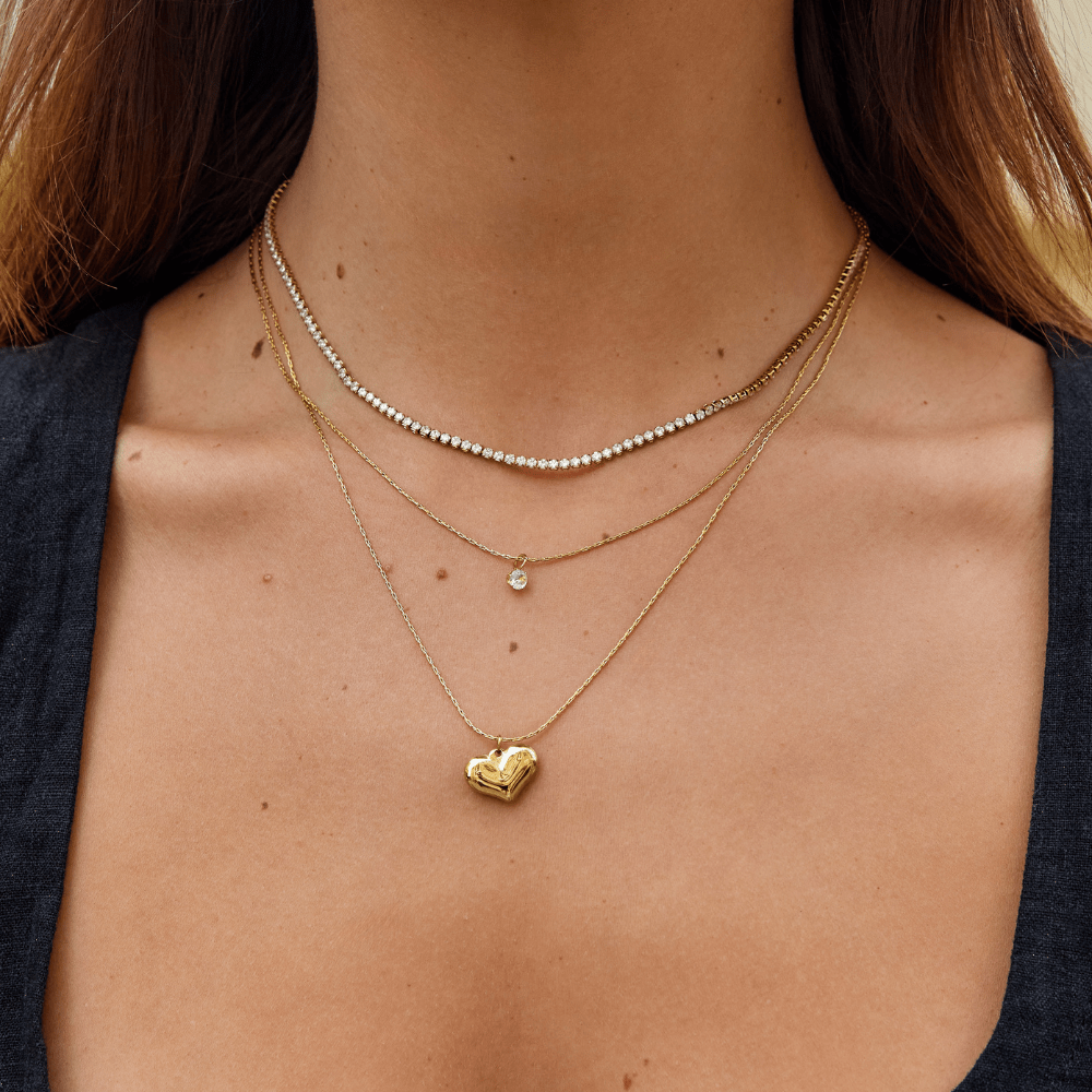 Collana Cristallo Cordelia Oro