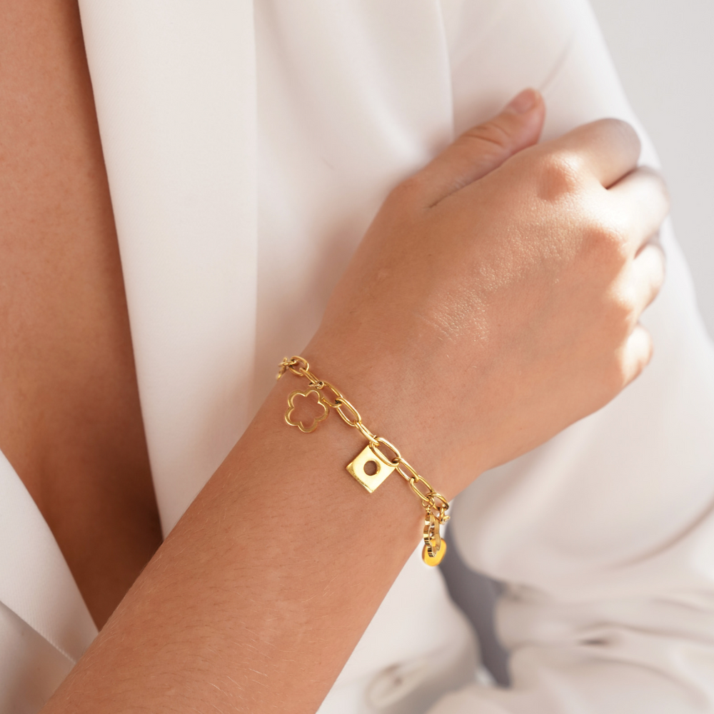 Bracciale con Charm Margherita Fortunata