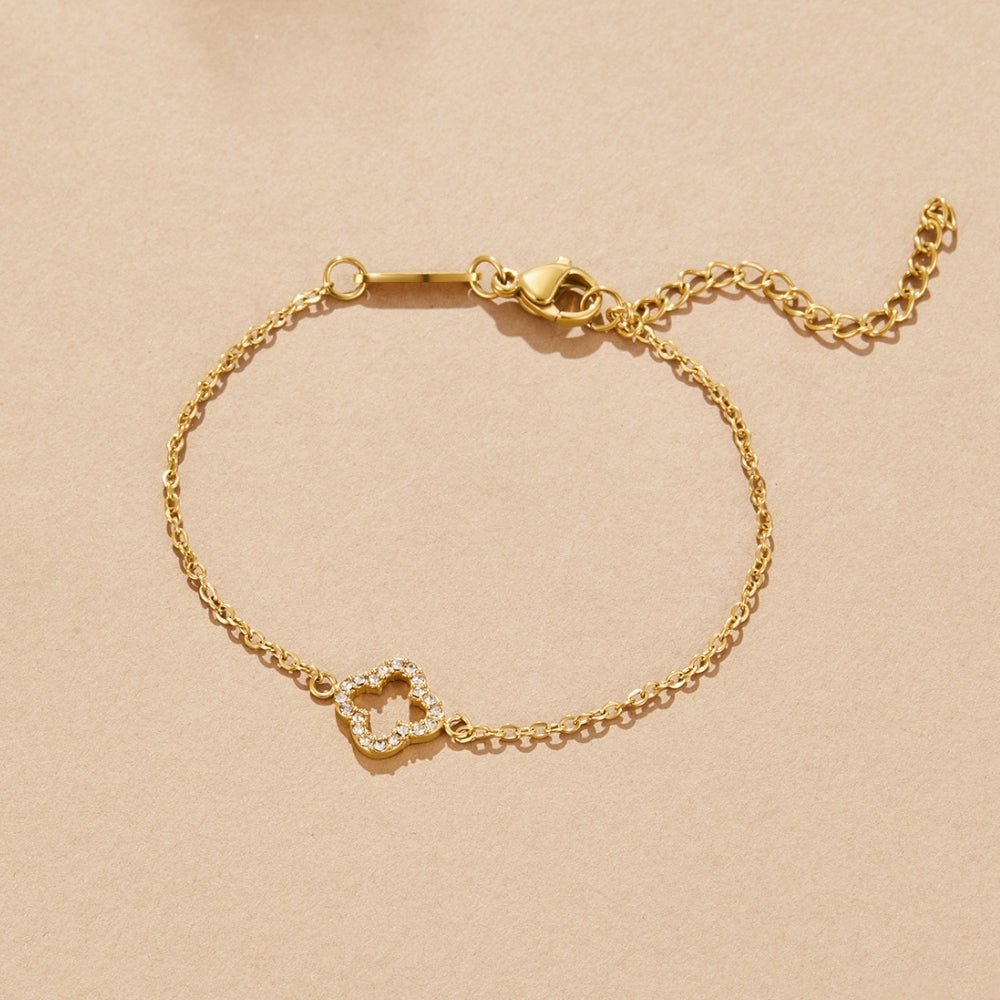 Bracciale Clover Cristallo Luxe