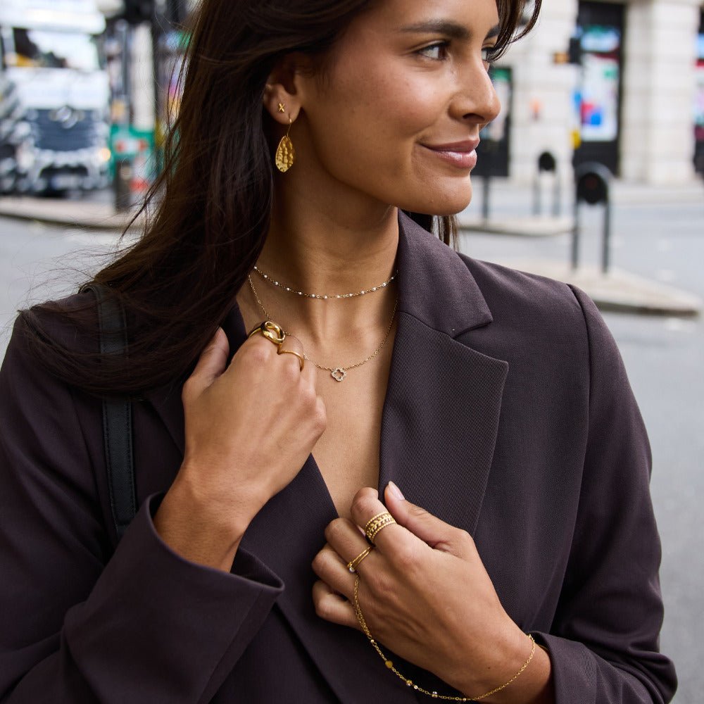 Collana Clover Cristallo Luxe
