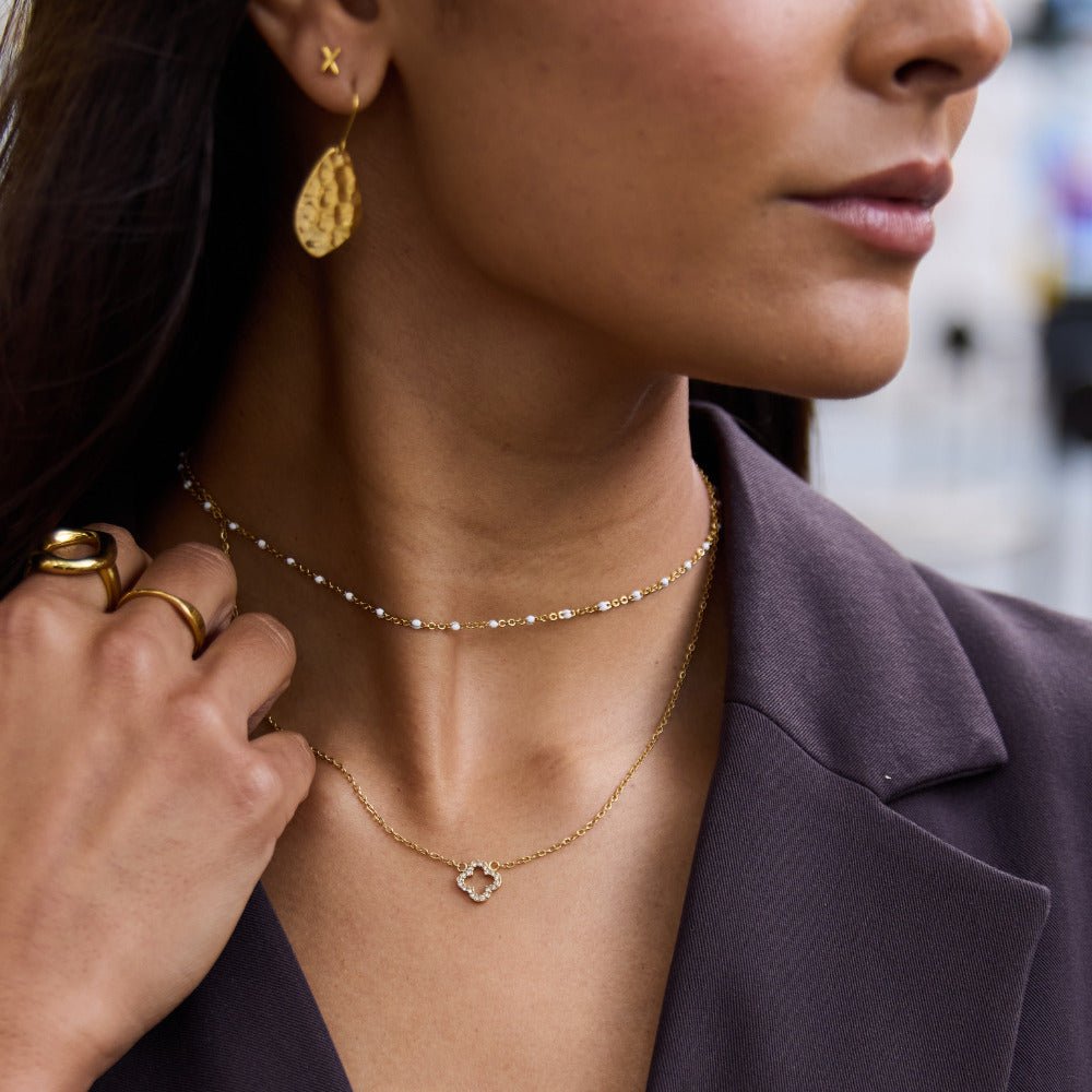 Collana Clover Cristallo Luxe