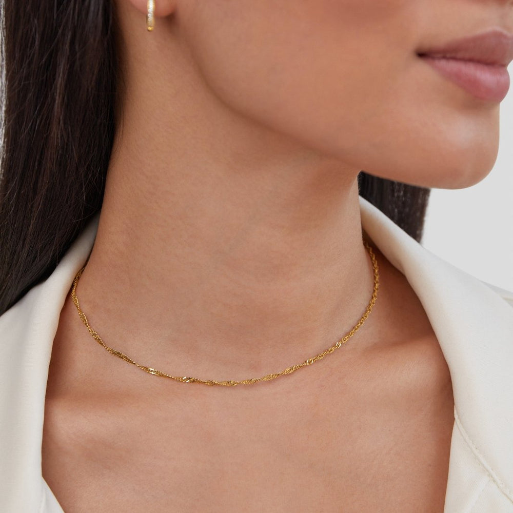 Collana a Catena Ritorta Mila Oro