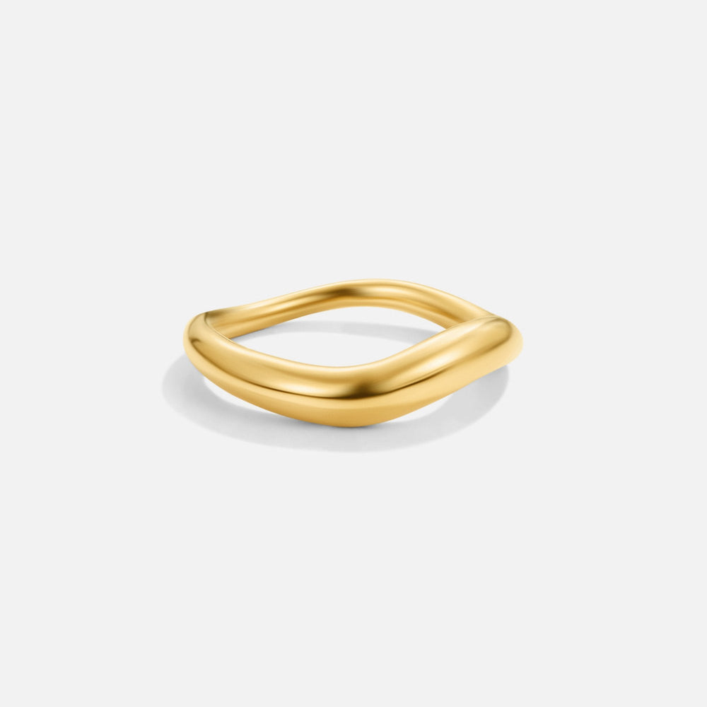 Anello Onda Mina Oro
