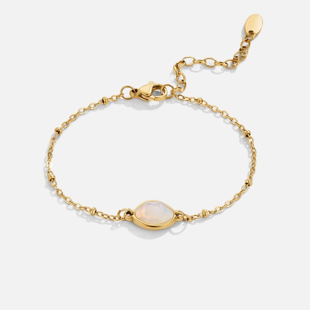 Bracciale con Charm Pietra di Luna