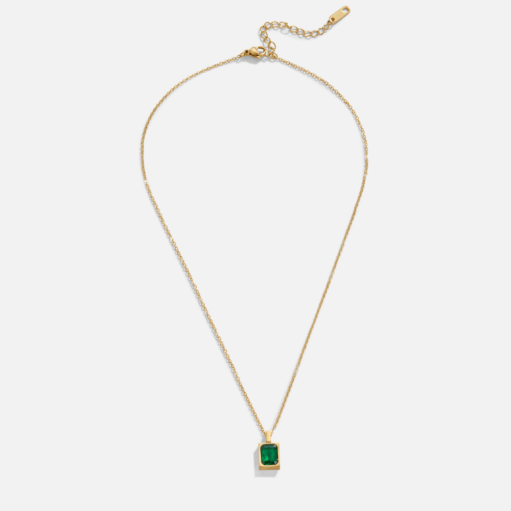 Collana Cristallo Verde Mystic