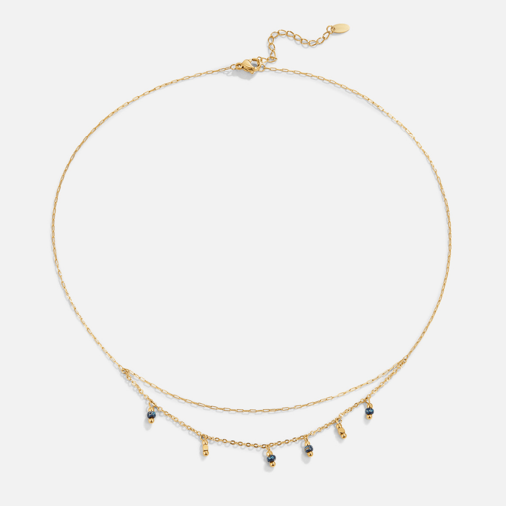 Collana Goccia Blu Olivia