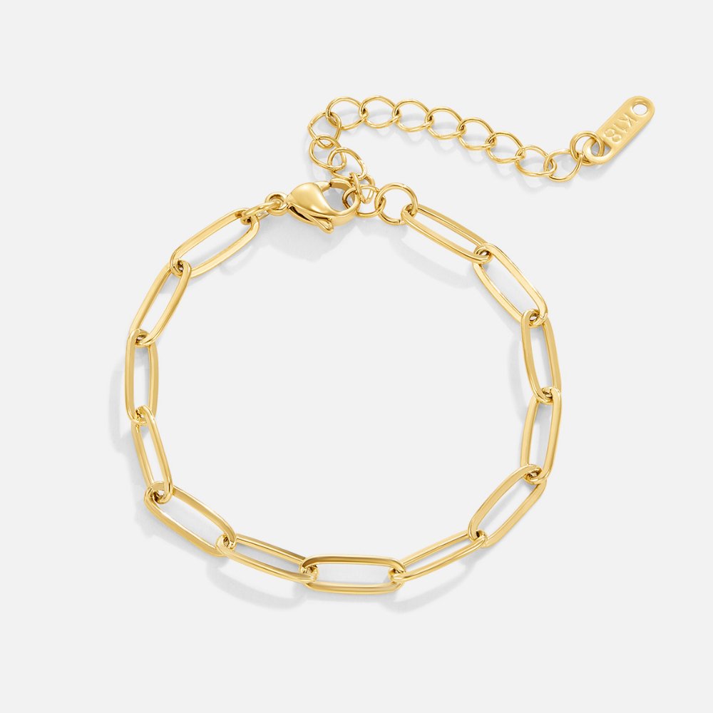 Bracciale Paperclip Oro