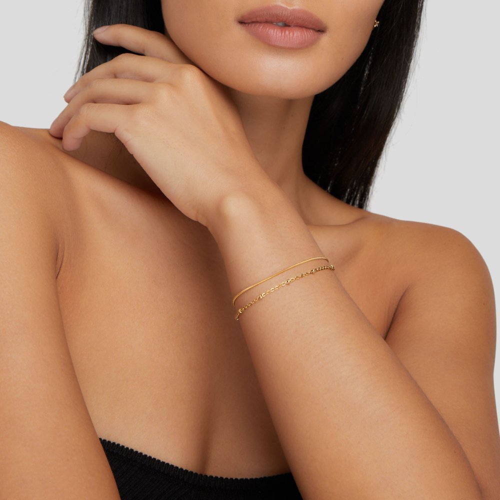Bracciale a Strati Pia Oro