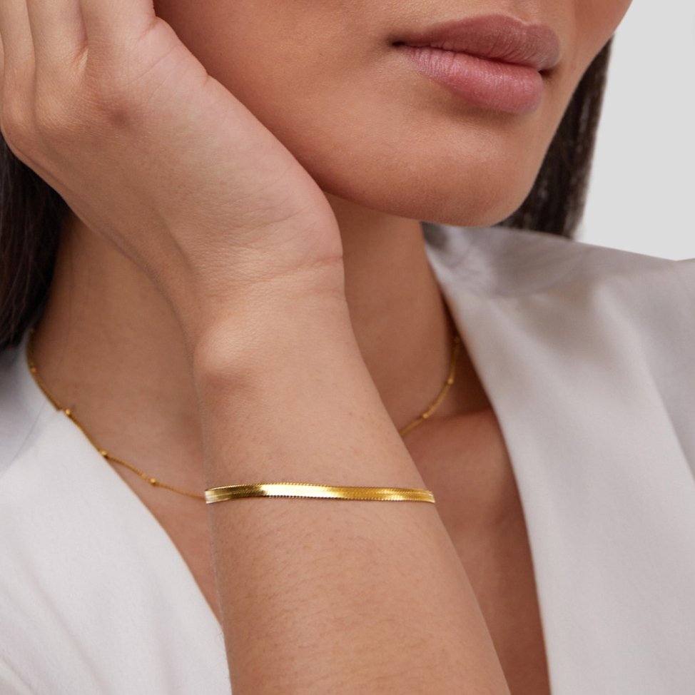 Bracciale a Catena Serpente Sarya