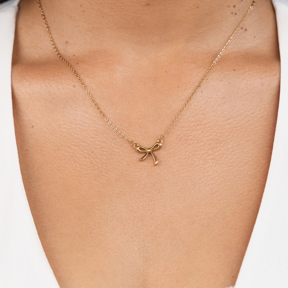 Collana con Ciondolo Fiocco Serenity