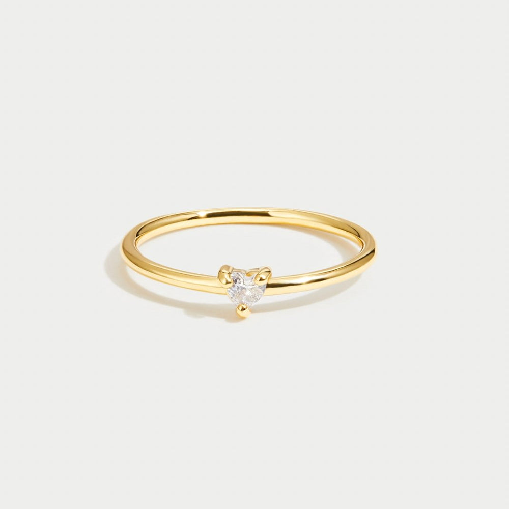 Anello Cuore Cristallo