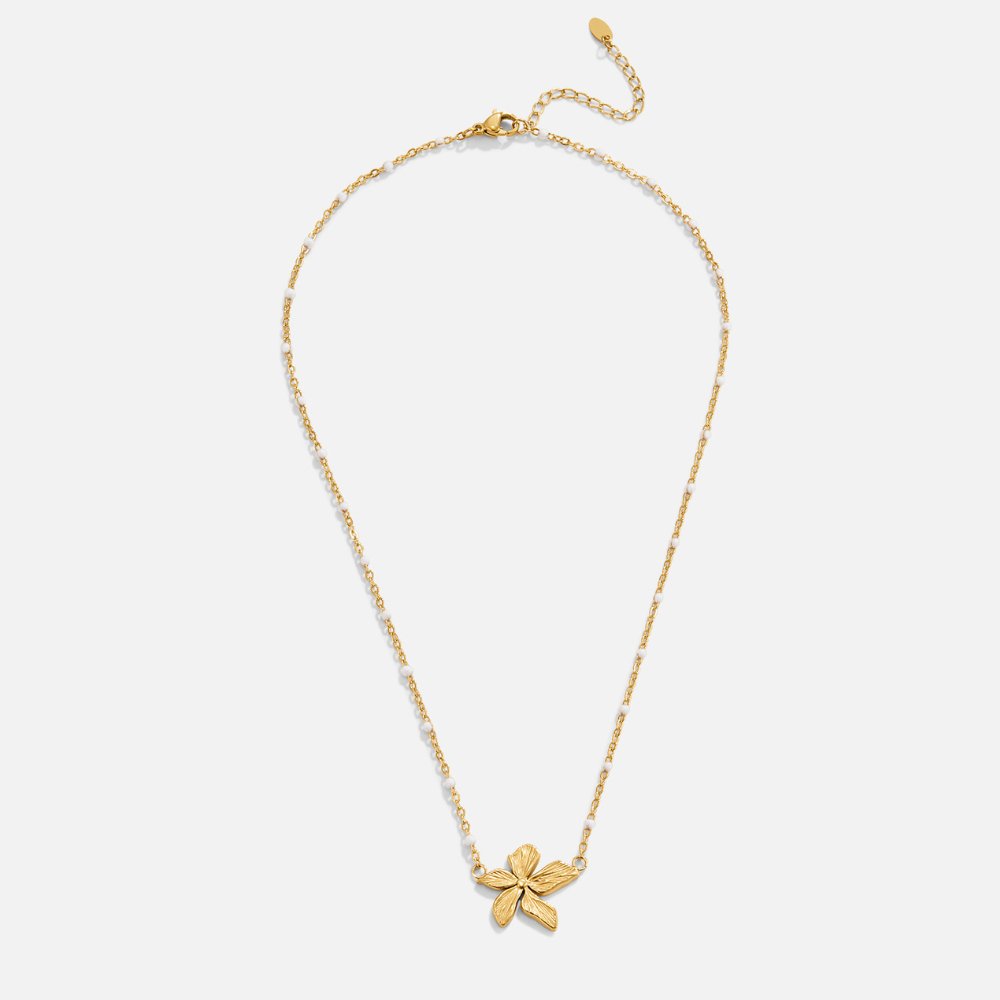 Collana Perline 'Fiore di Primavera'