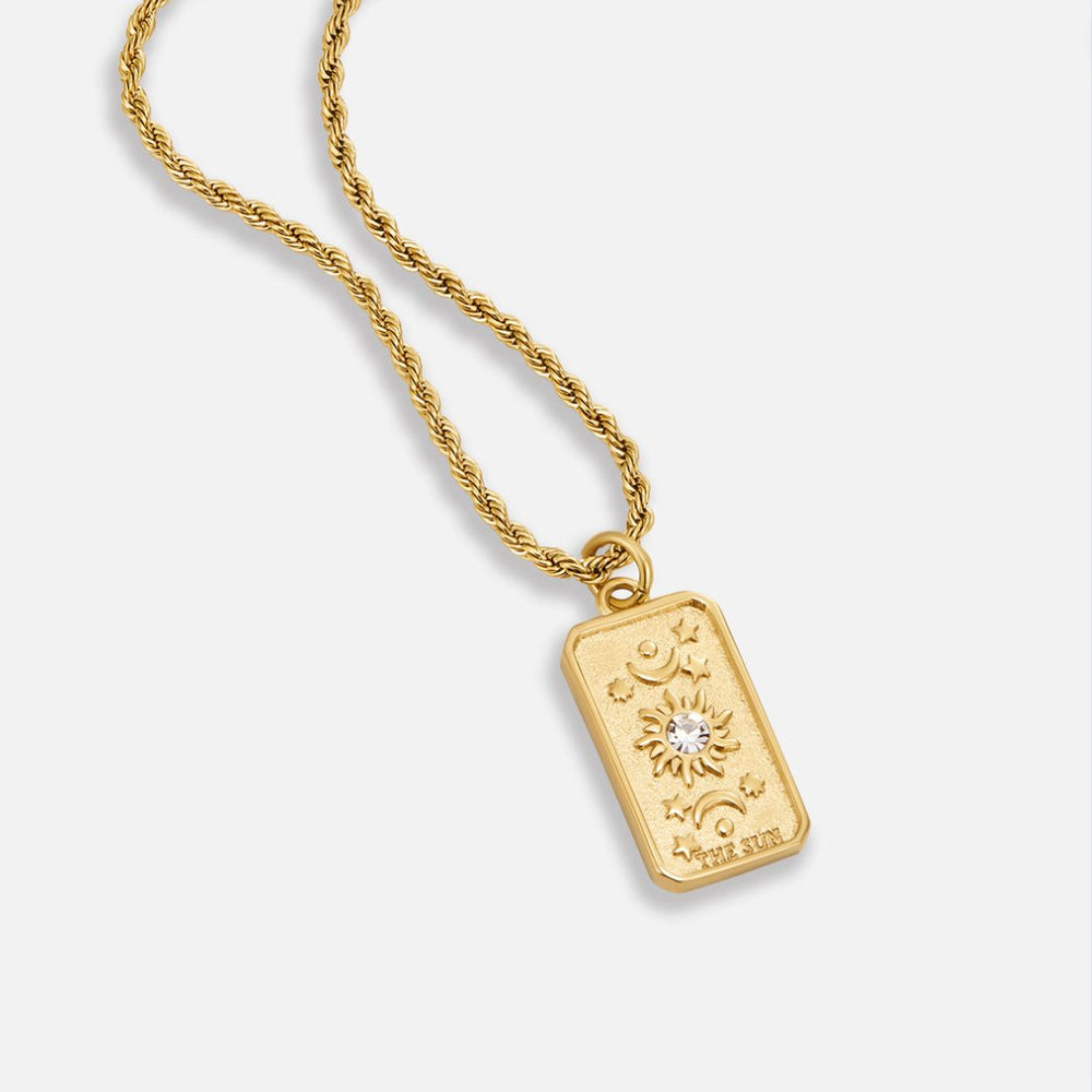 Collana con Ciondolo Tarocchi 'Il Sole'