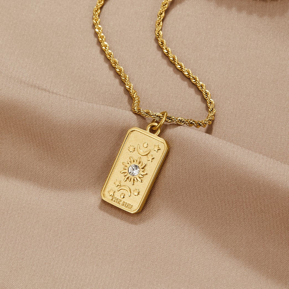 Collana con Ciondolo Tarocchi 'Il Sole'