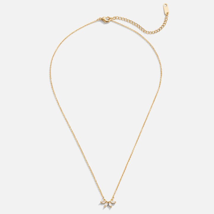 Collana con Ciondolo Foglia Cristallo Tiffany