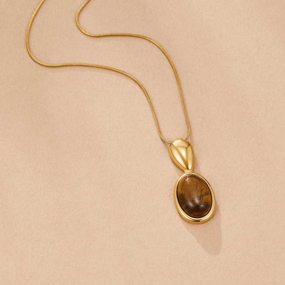Collana Lunga Occhio di Tigre