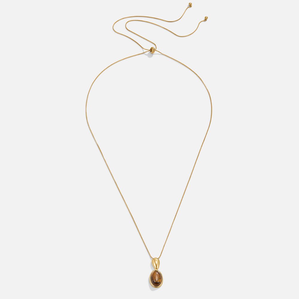 Collana Lunga Occhio di Tigre