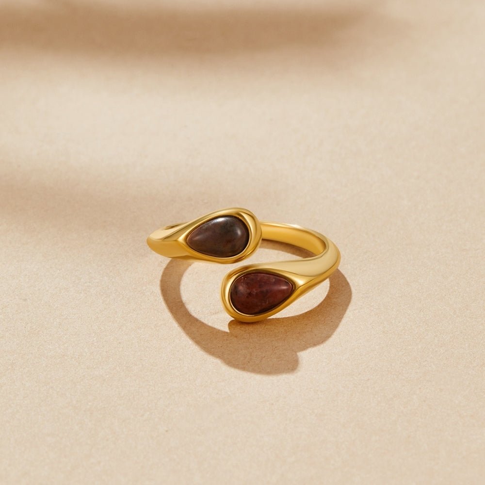 Anello Avvolgente Occhio di Tigre