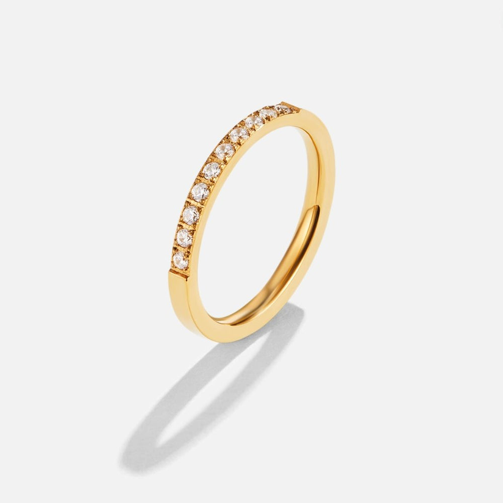 Anello Cristallo Timeless Beauty Oro 18K