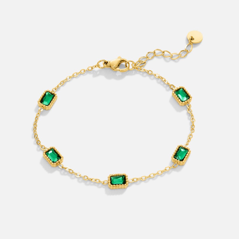 Bracciale Smeraldo Trinity