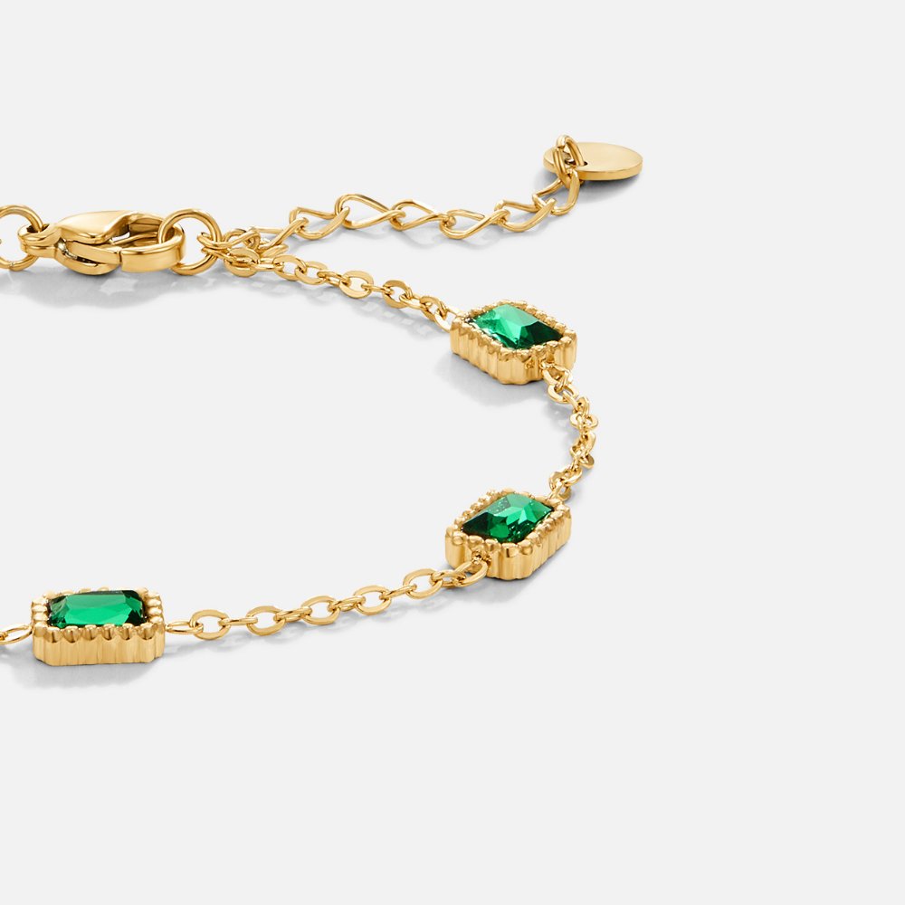 Bracciale Smeraldo Trinity