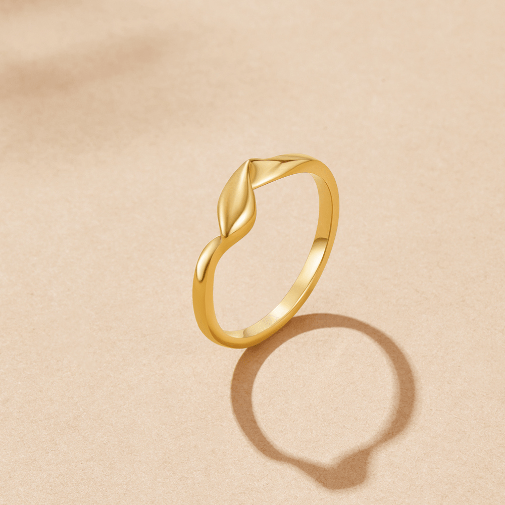 Anello Ritorto Athena Oro