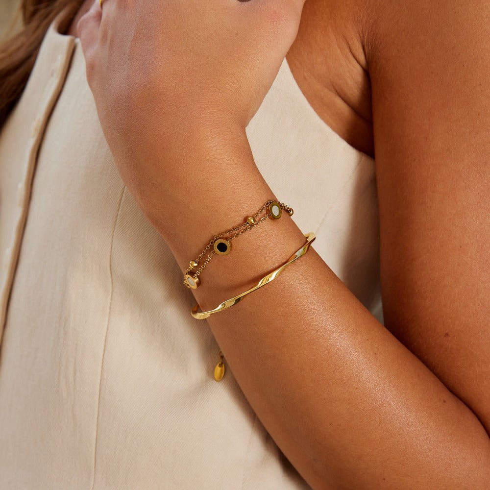 Bangle Ritorto Imari Oro