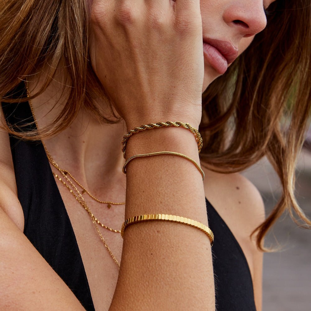 Bracciale a Strati Ritorto Leila