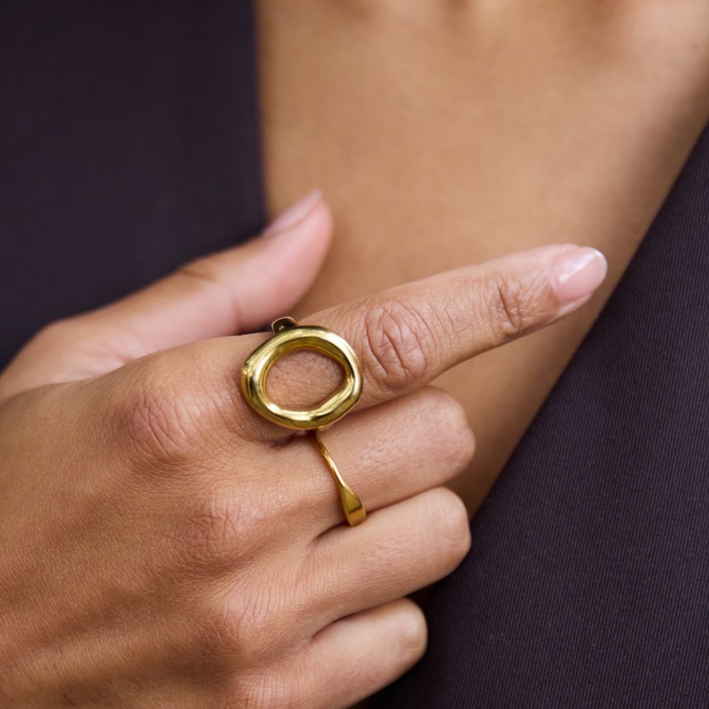 Anello Fuso Vina Oro