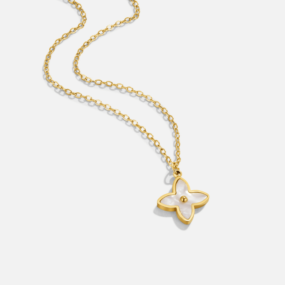 Collana Petalo Fiore Bianco