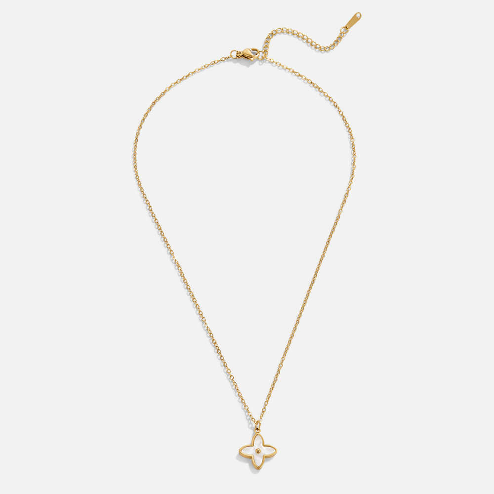 Collana Petalo Fiore Bianco