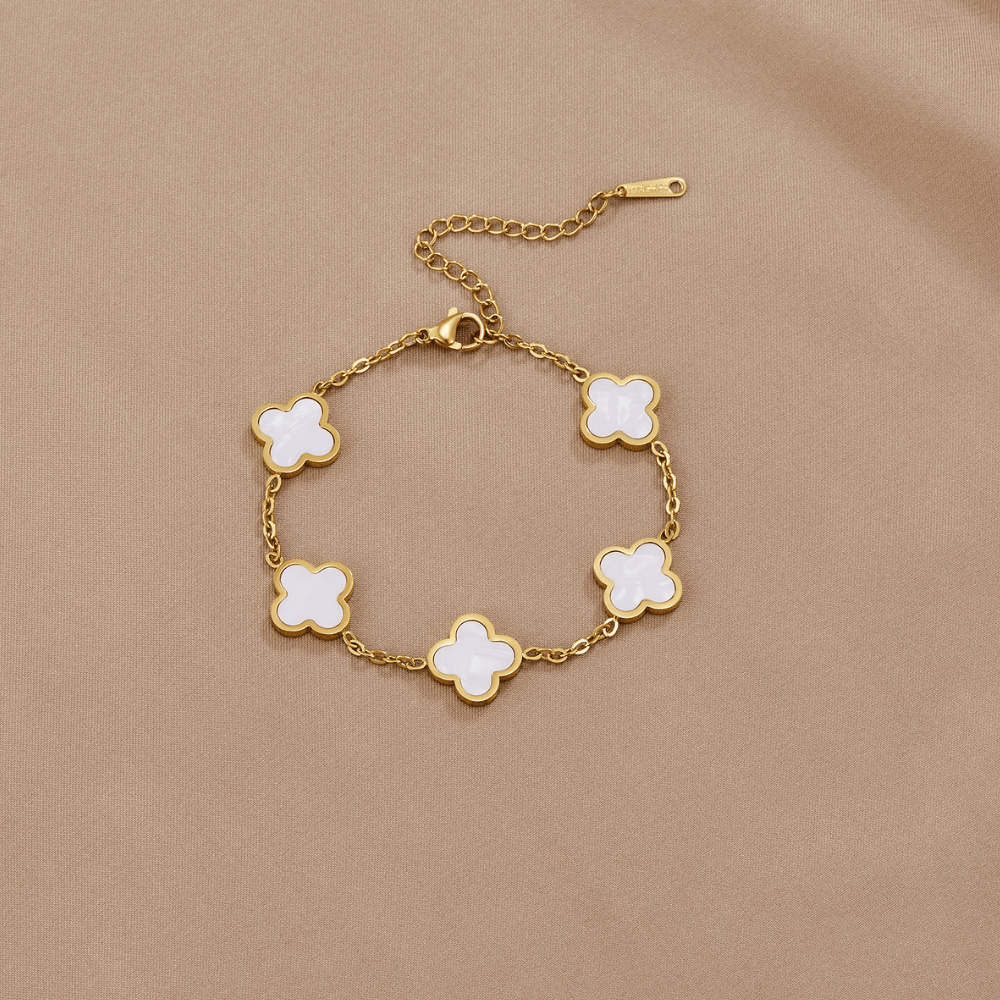 Bracciale Clover Bianco