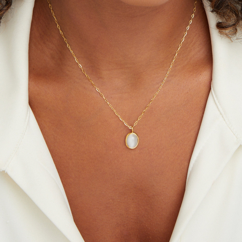 Collana Opale Bianco