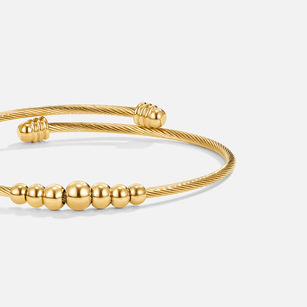 Bangle Perline Yuri Oro
