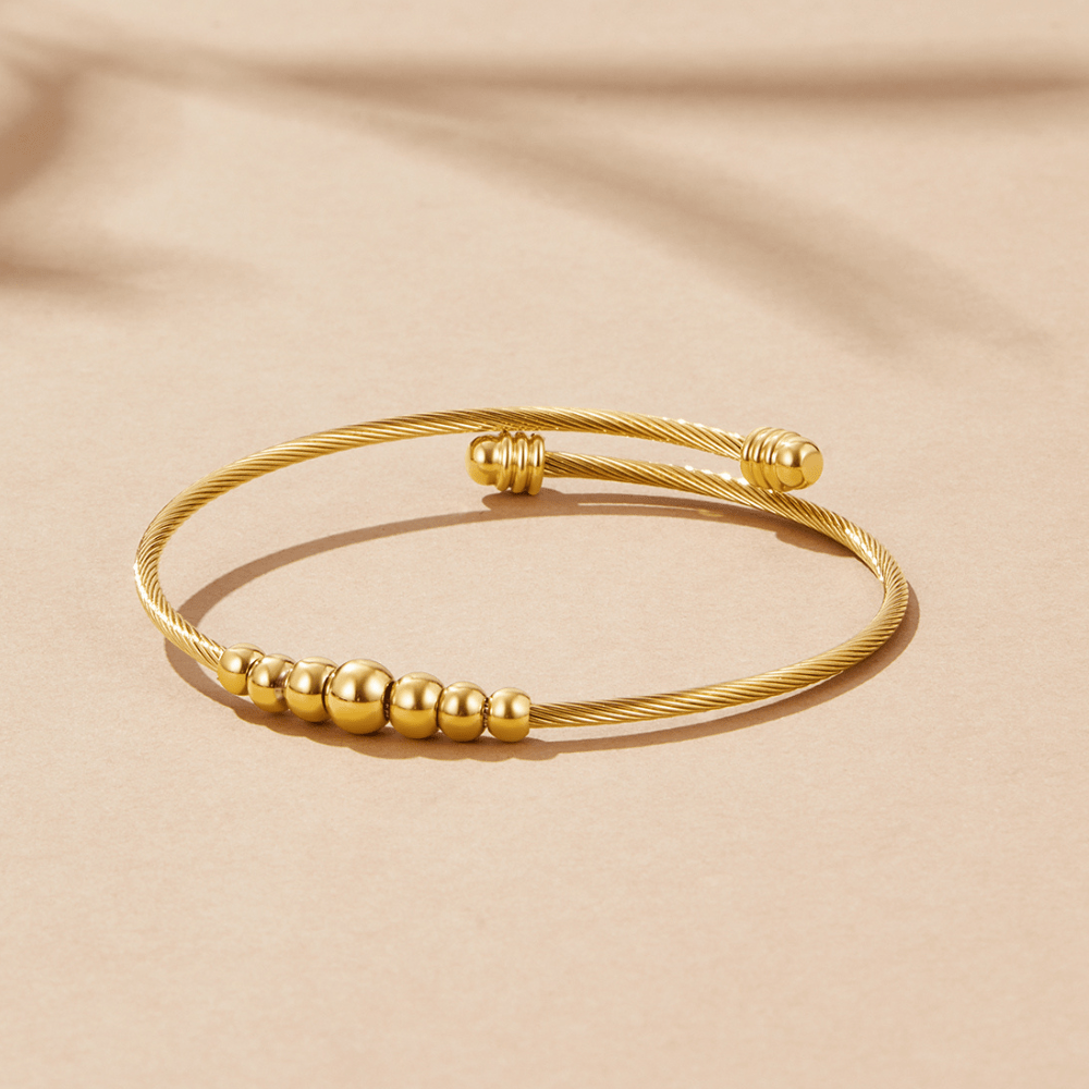 Bangle Perline Yuri Oro